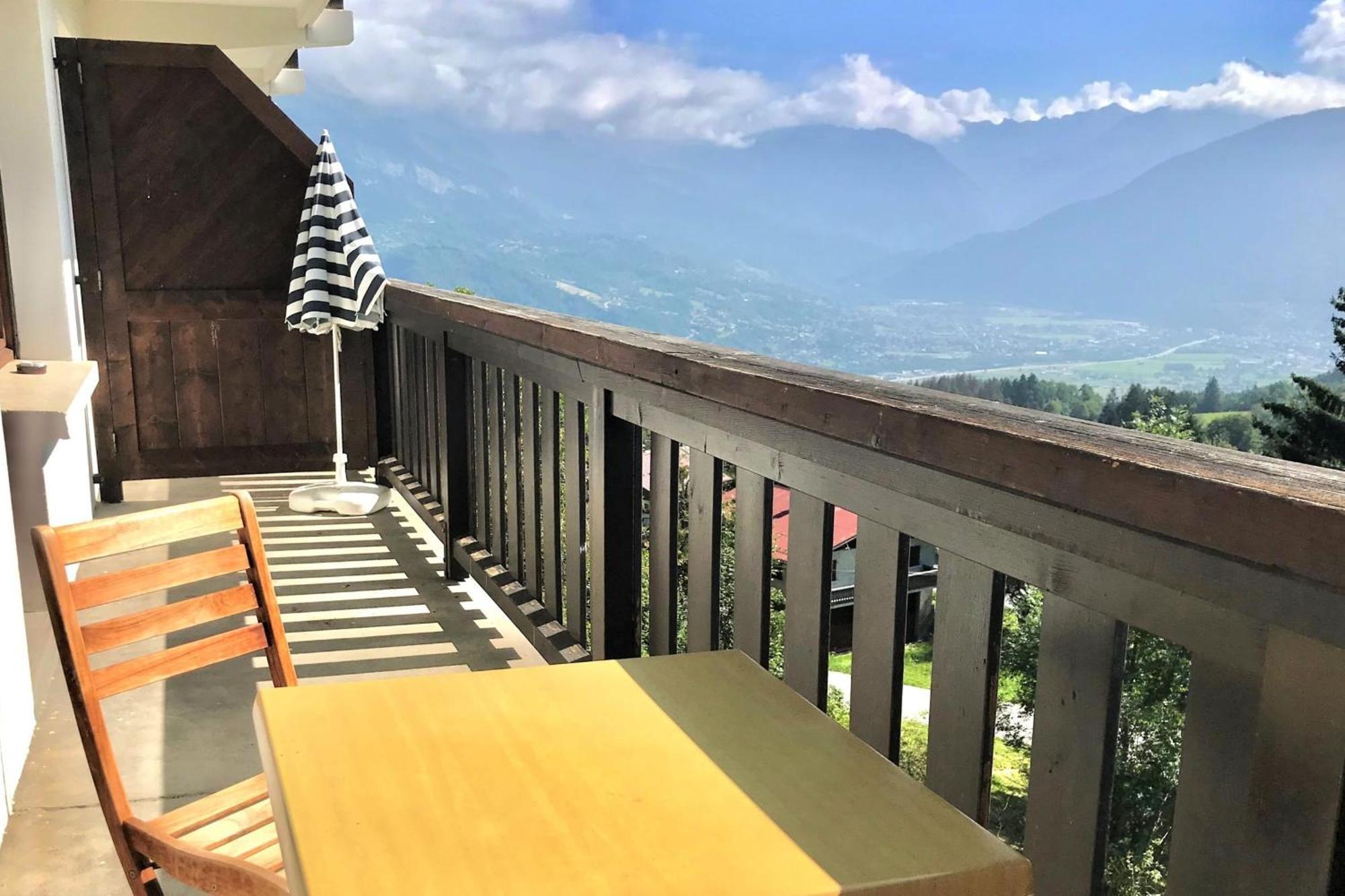 Superb Cosy Apartment With Balcony Combloux Exterior photo
